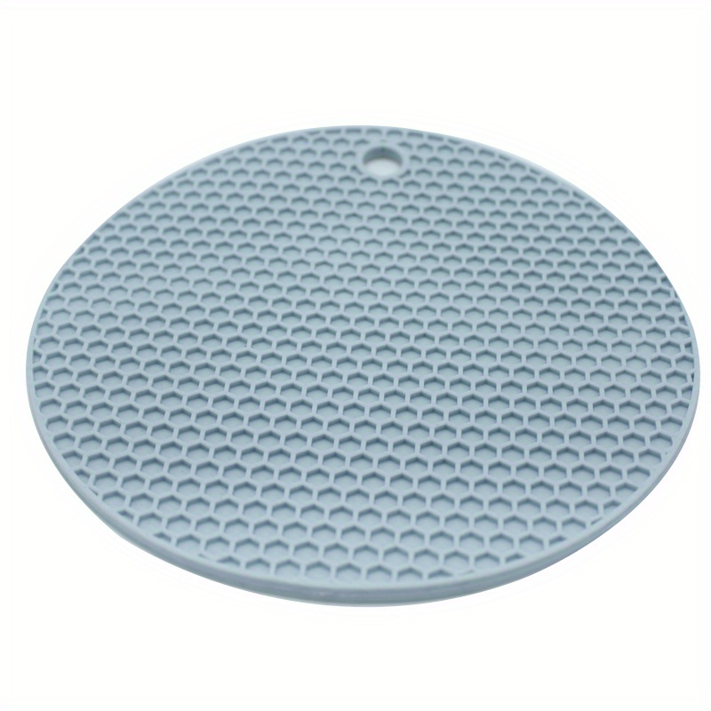 3-In-1 Detachable Round Silicone Trivet Mat - 7.9 Inches