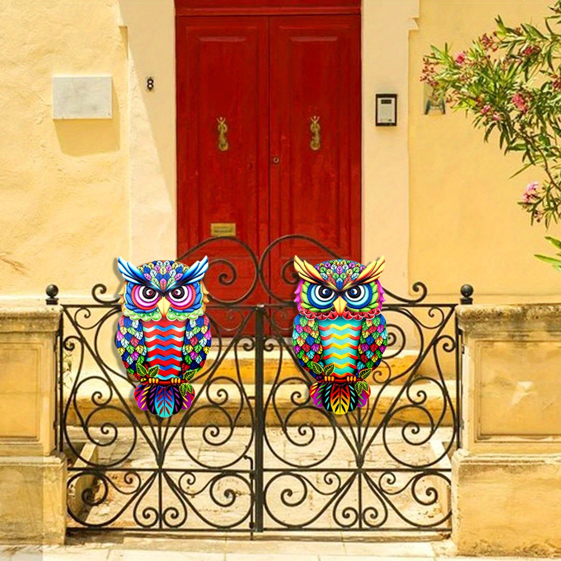 Dropship 1pc Metal Owl Wall Decor, Outside Garden Decoration, Yard Art  Outdoor Patio Fence Lawn Ornament, Home Decor, Room Decor, Party Supplies,  Birthday Gift, Holiday Decor to Sell Online at a Lower