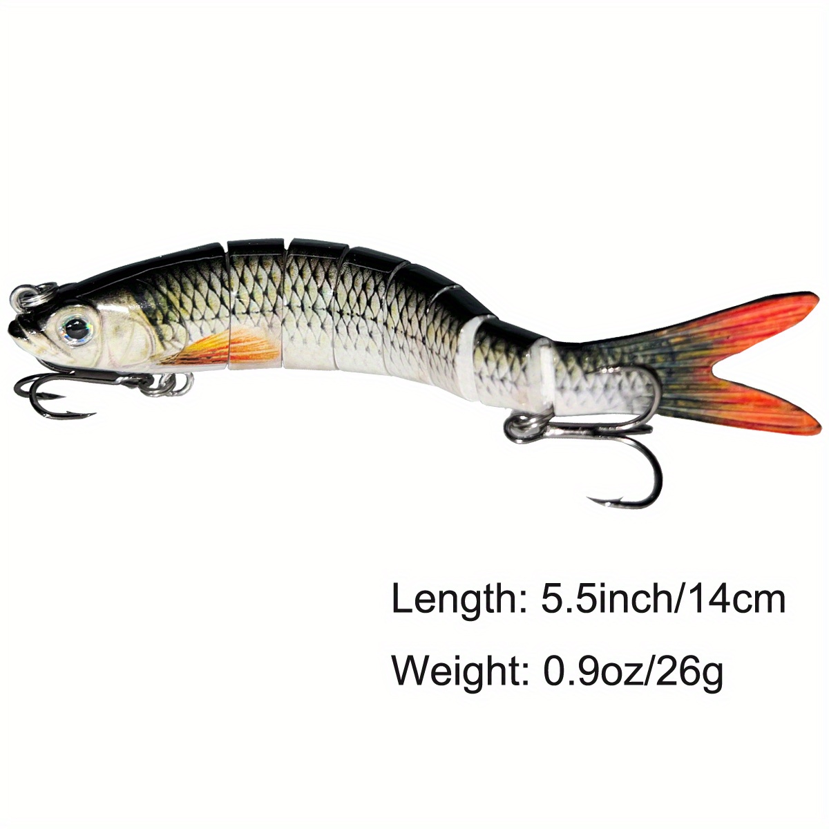 Fishing Lures Bass Trout Multi Jointed Swimbaits Slow - Temu