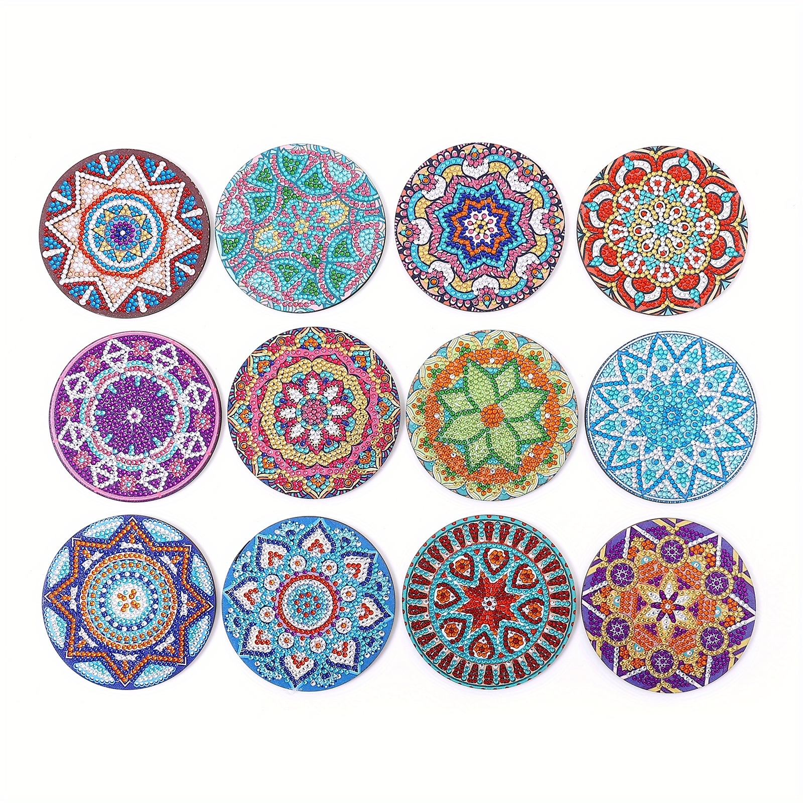 Drink Coaster Set Mandala Drink Coasters Ceramic Coaster 