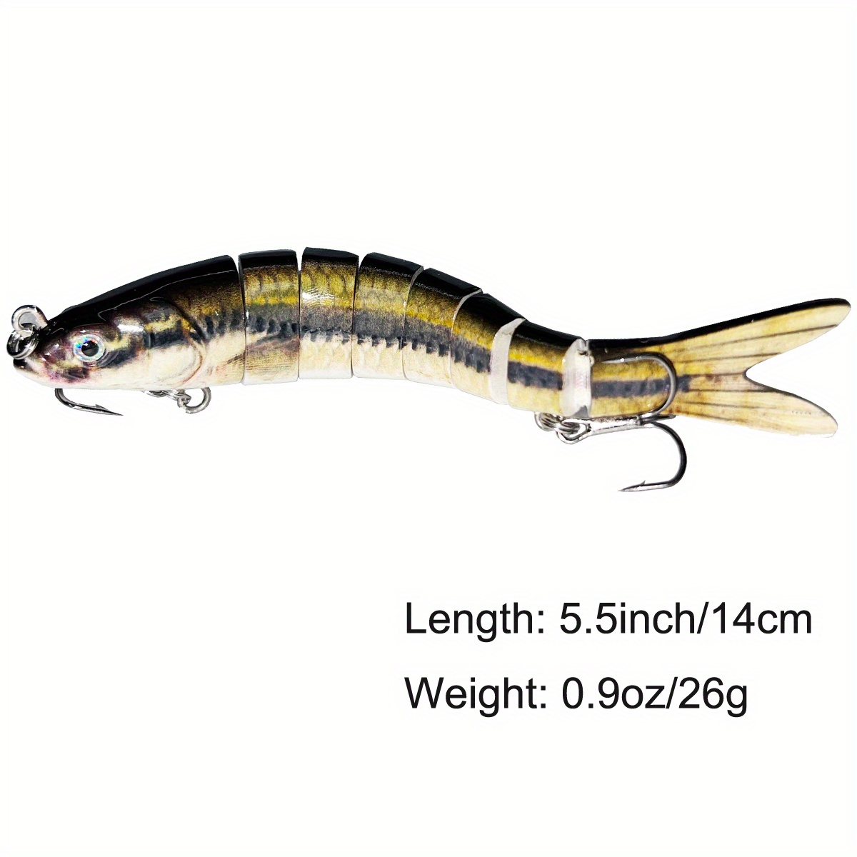 Multi Jointed Swimbaits Slow Sinking Bionic Swimming Lures for