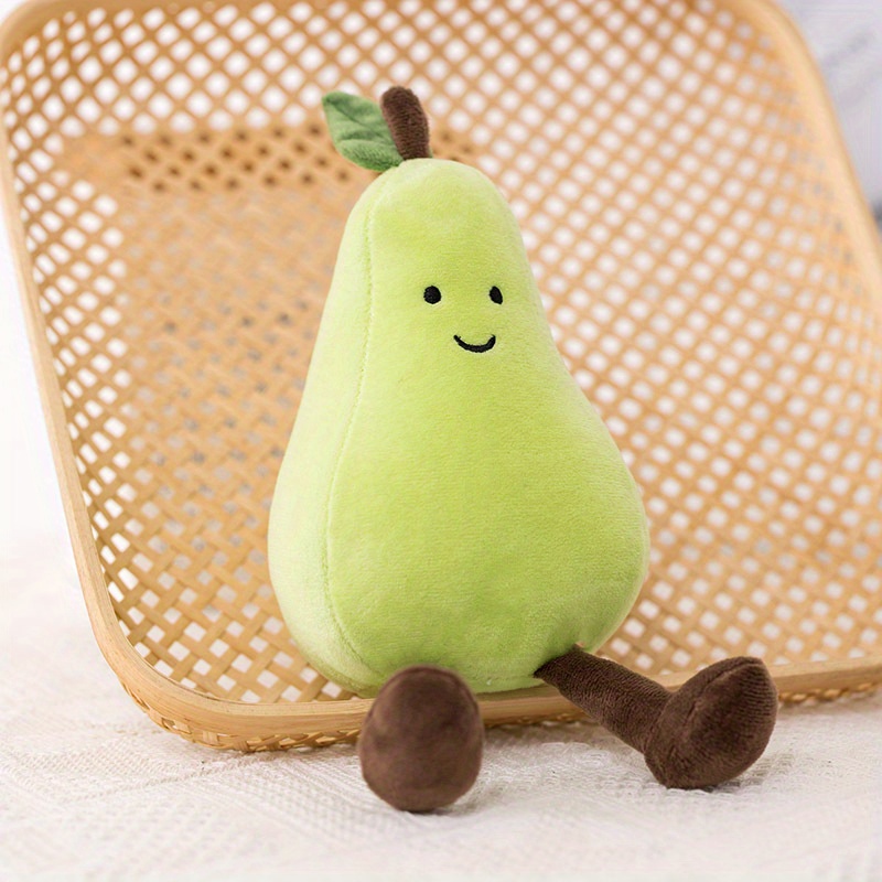 PERZOE Cute Peeled Banana Peeled Banana Plush Toy Fruit Plush Toy