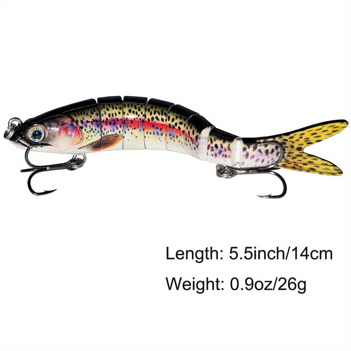 Fishing Lures Bass Trout Multi Jointed Swimbaits Slow - Temu