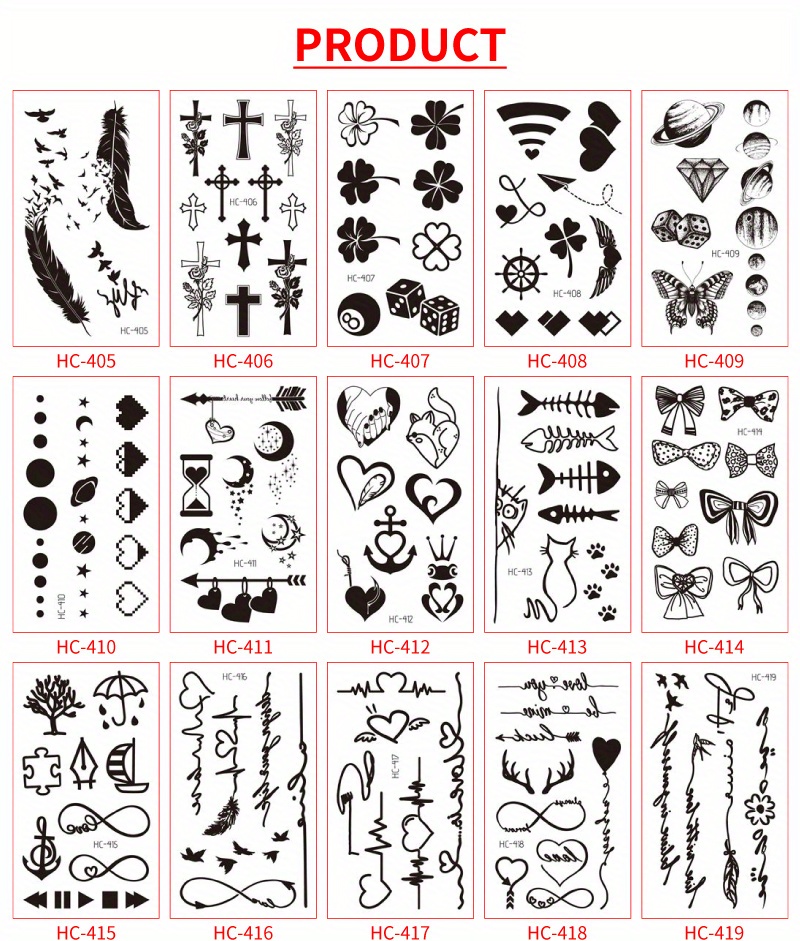 easy tattoo drawings on paper