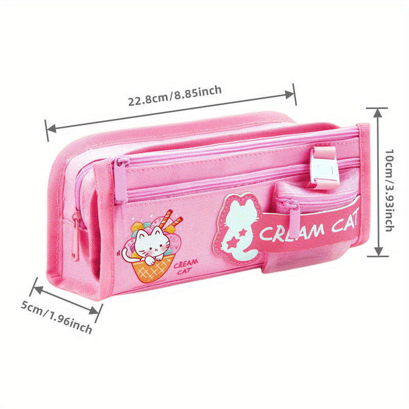 Stationery Bag, Pencil Case, Large Capacity Middle School Girl, Primary