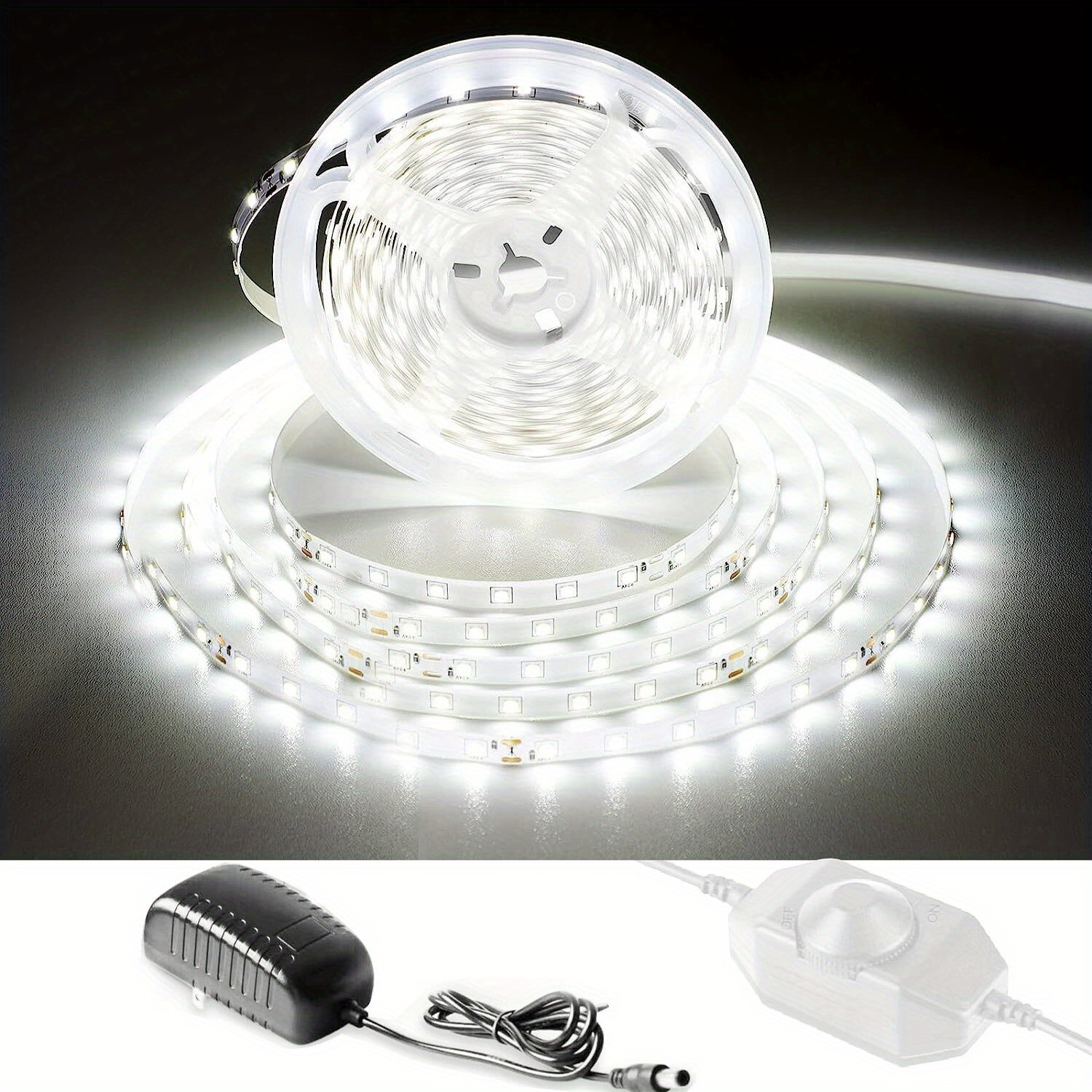 40ft 12M Tunable White 3000-6000K Warm Nature Cool White LED Strip Lights