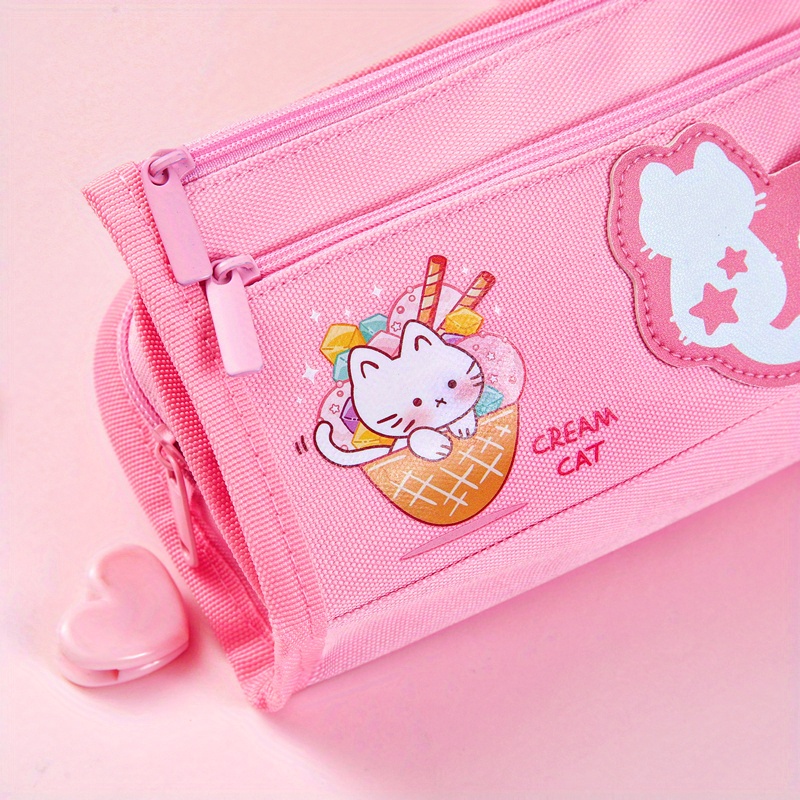 Stationery Bag, Pencil Case, Large Capacity Middle School Girl, Primary