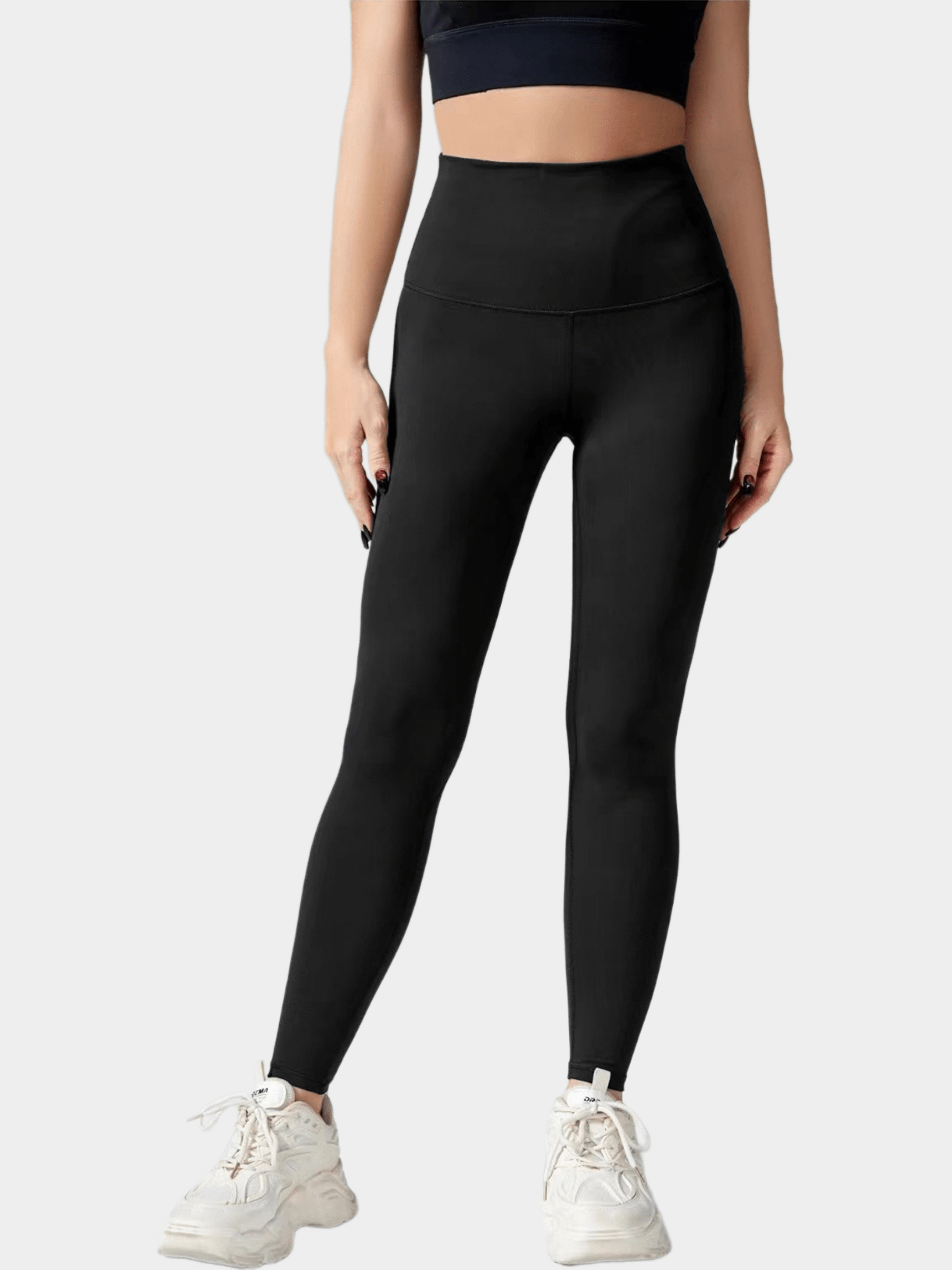 Pantalones Correr Yoga Sueltos Huecos Negros Mujer: - Temu Chile