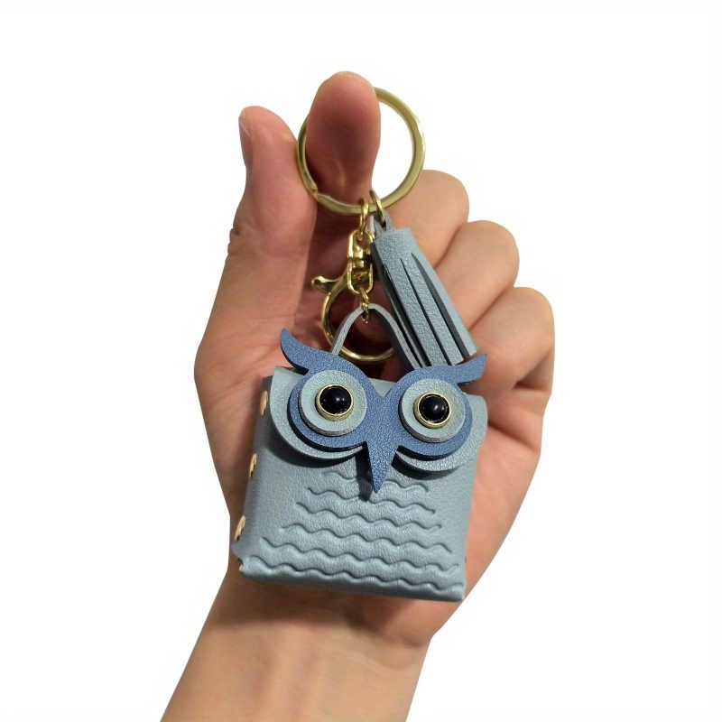 Cute Cartoon Owl Coin Purse Keyring - Perfect Gift For Men & Women - With  Lobster Clasp - Temu Australia