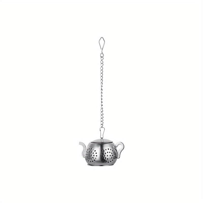 Teapot Shape Tea Strainer Stainless Steel Loose Tea Infuser - Temu