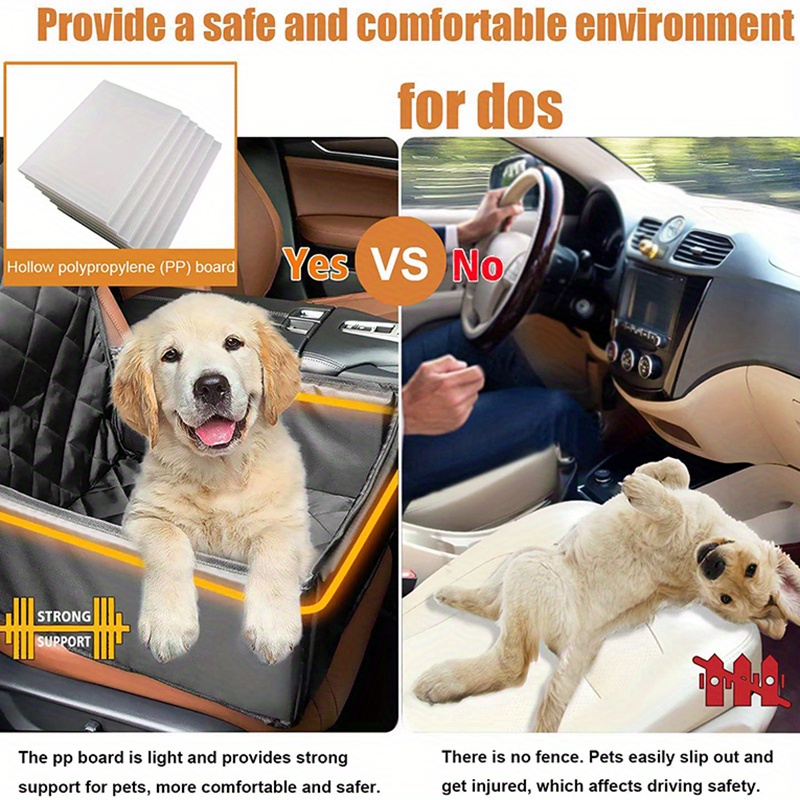 Keep Your Pet Safe Comfortable On Car Rides With This Waterproof