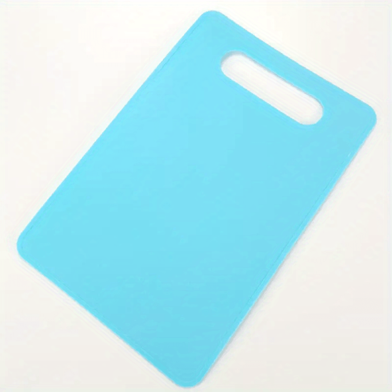 1pc Thin Green Plastic Folding Cutting Board