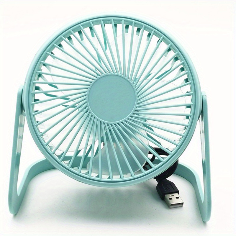 Ventilador de escritorio, mini ventilador plegable silencioso USB, ventilador  portátil recargable para PC de mesa, oficina en casa, biblioteca, viaje con  3 velocidades, marrón claro JFHHH pequeña