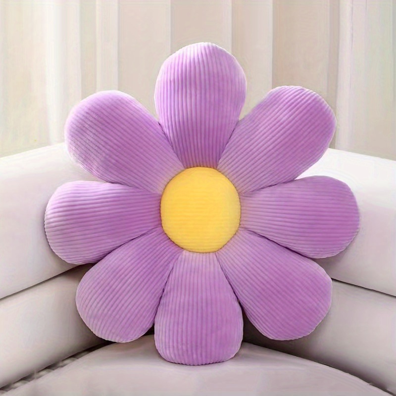 Flower Pillow Decorative Throw Pillows Flower Shaped Cute Pillow Flower  Plush Pillow Decorative Pillows For Teen Girls Cute Throw Pillows