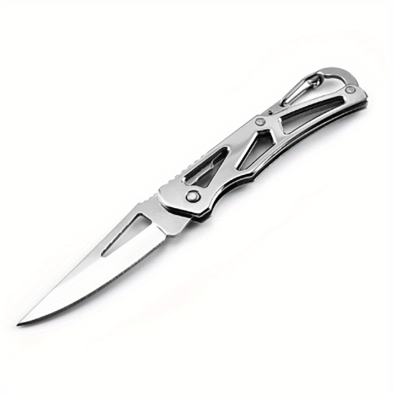 Key-Shaped Stainless Steel Folding Knife