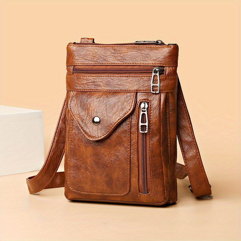 Retro Mini Mobile Phone Bag Shoulder Female Messenger Bag - Temu