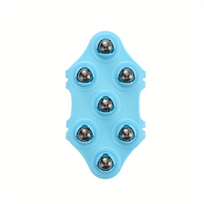 Double Belt Hand Held Roller Ball Massager for Muscle Back Neck Foot Shoulder