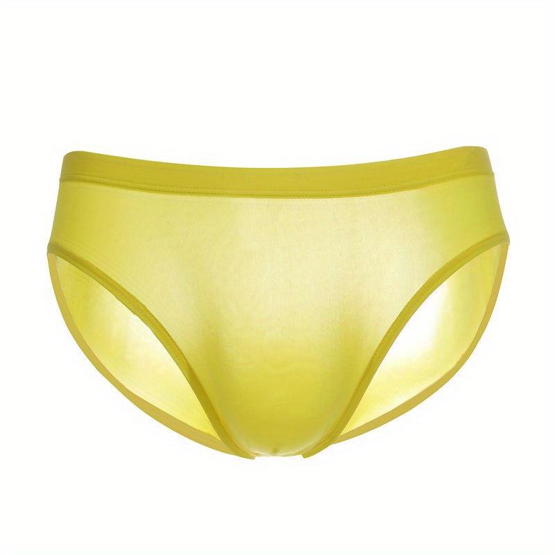 Women Panties Golden Yellow Gradient Printing Ice Silk Briefs Traceless  Sexy Underwear Women Lingerie Comfort Sport Underpants - Panties -  AliExpress