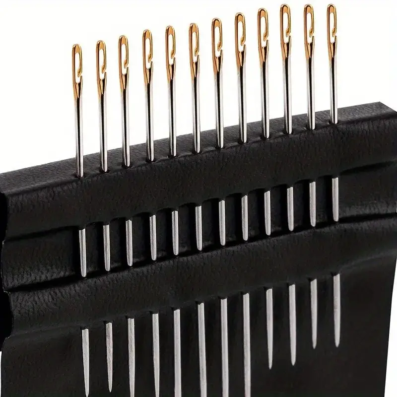 1pc Threading Needles, Sewing Needles For Hand Sewing, For The Elderly,  Easy Side Threading Stitching Pins