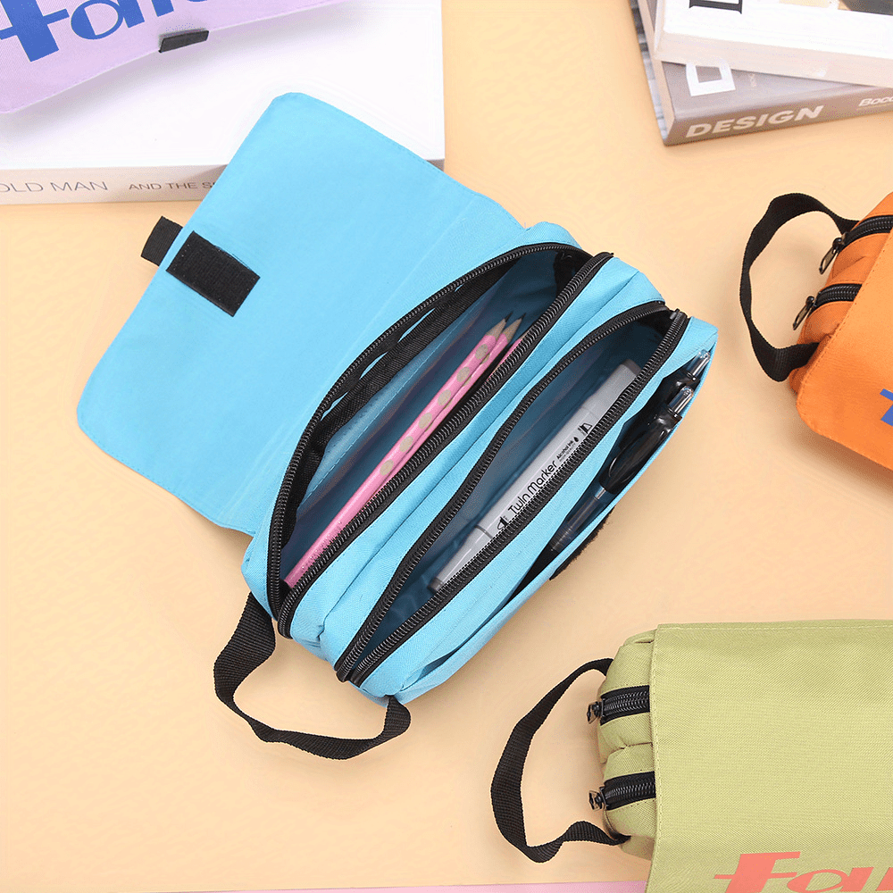 Elie&Eason Pencil Case, Boys Zipper Smoothy School Stationery - View #8