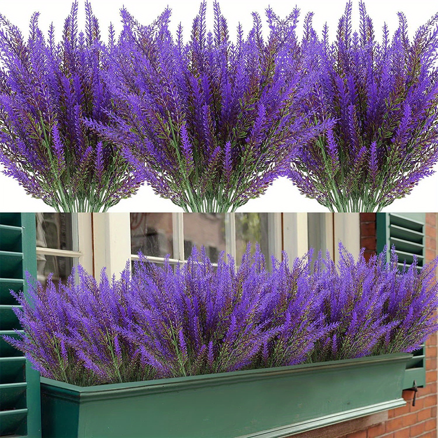 Bundles Artificial Lavender 4/24 Flowers Artificial Flowers - Temu ...