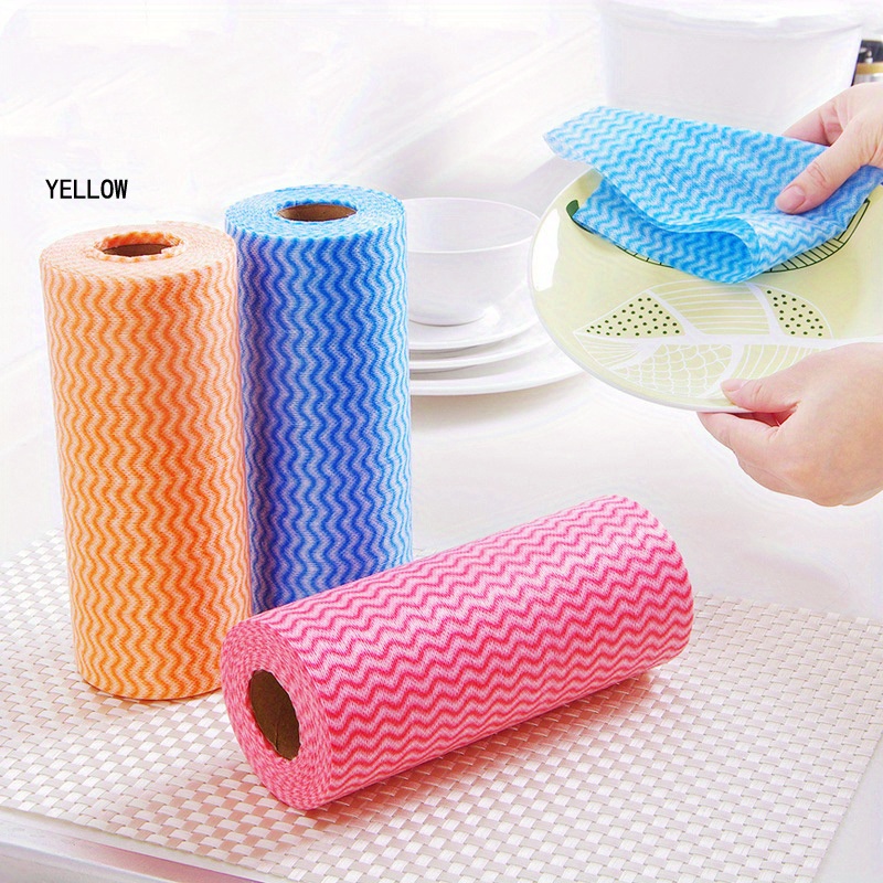 Reusable Cleaning Cloth, Non-woven Cloth For Kitchen And Household Lint-free,  Disposable Cleaning Cloth, Dish Cloth - Temu