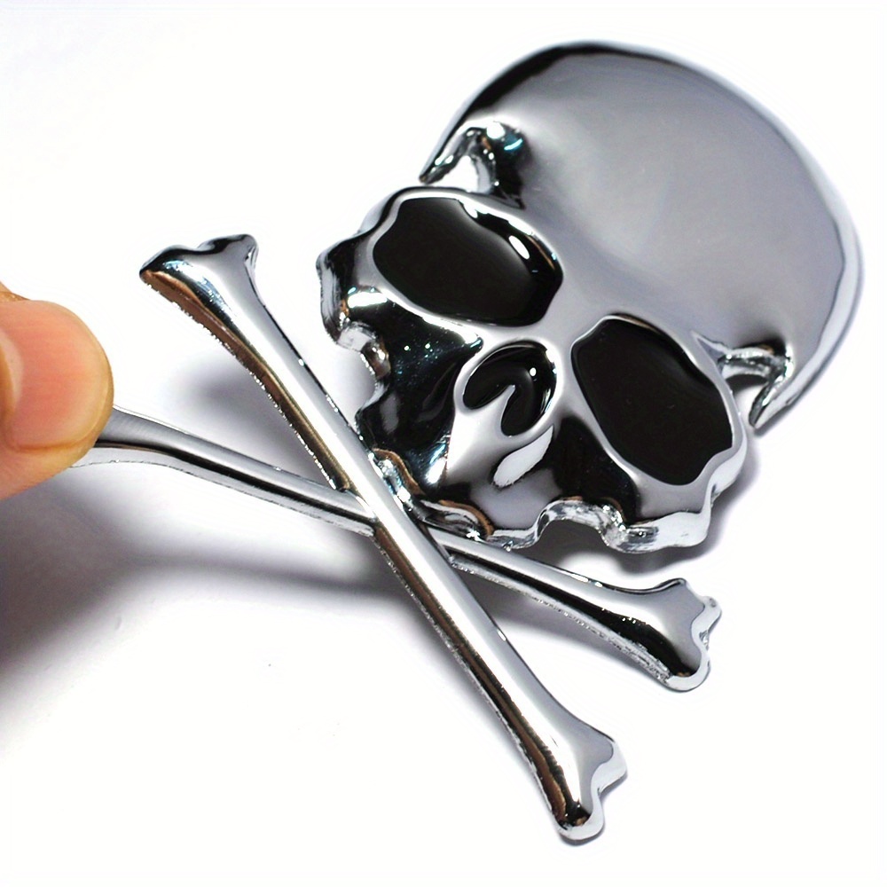 Image of Creative Car Sticker 3d Metal Shaped Decorative Sticker For Car Side Doors And Rear