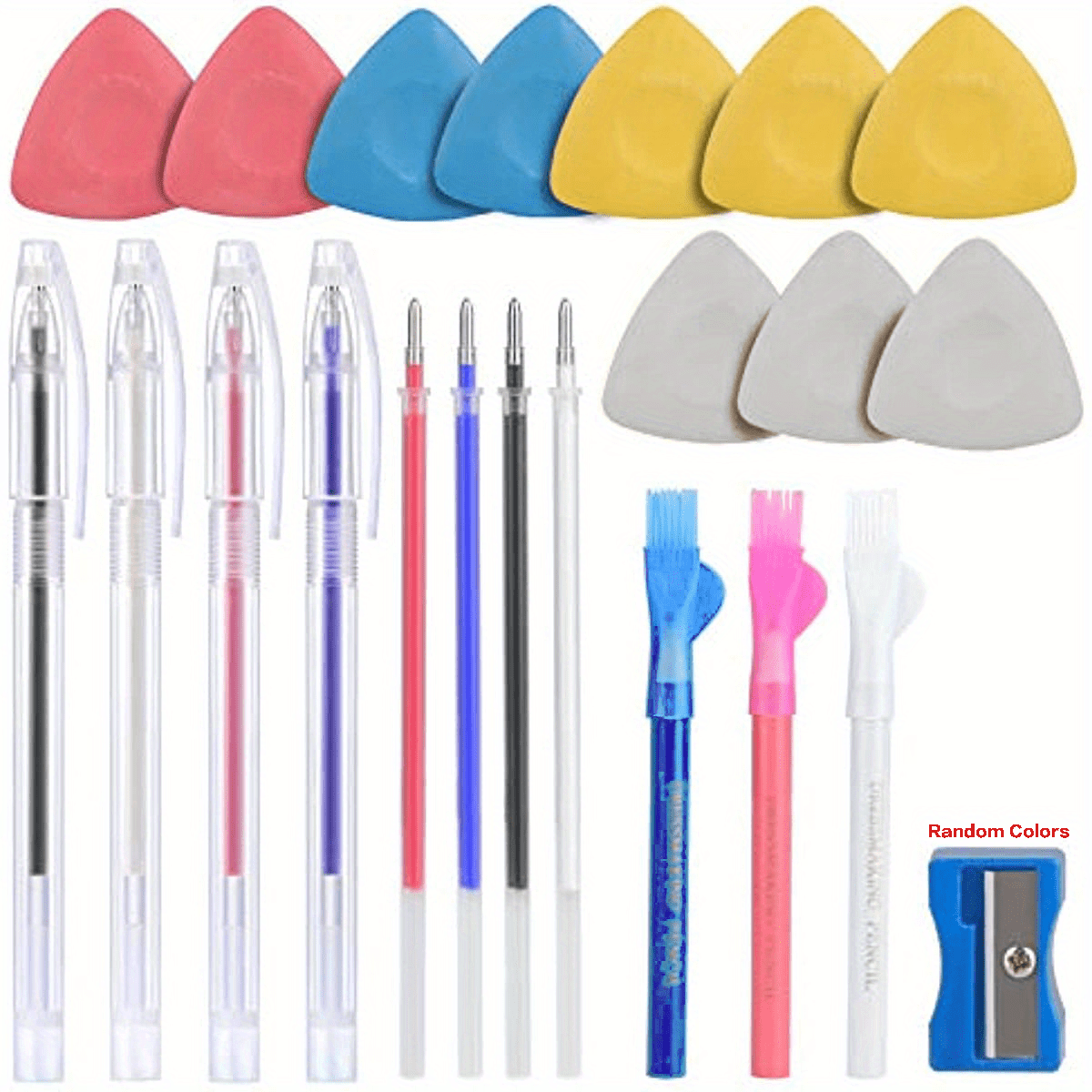 Heat Erasable Fabric Marking Pen w/ Refills - 842722
