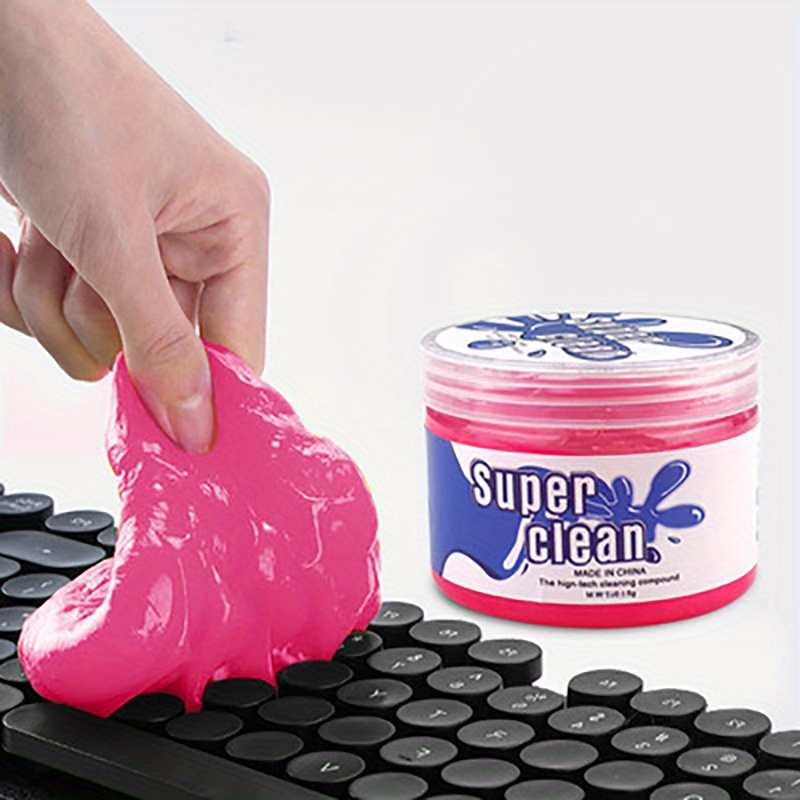 Star Home Cleaning Gel Slimy Strong Dust Absorption Eco-friendly Putty  Cleaning Keyboard Cleaner for Air Outlet