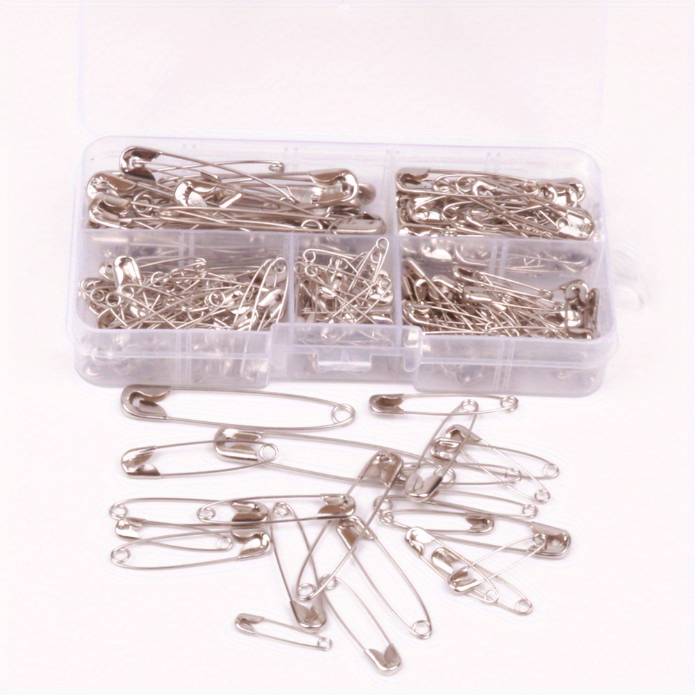 Iron Safety Pins Around Assorted Types Multi size Safety Temu