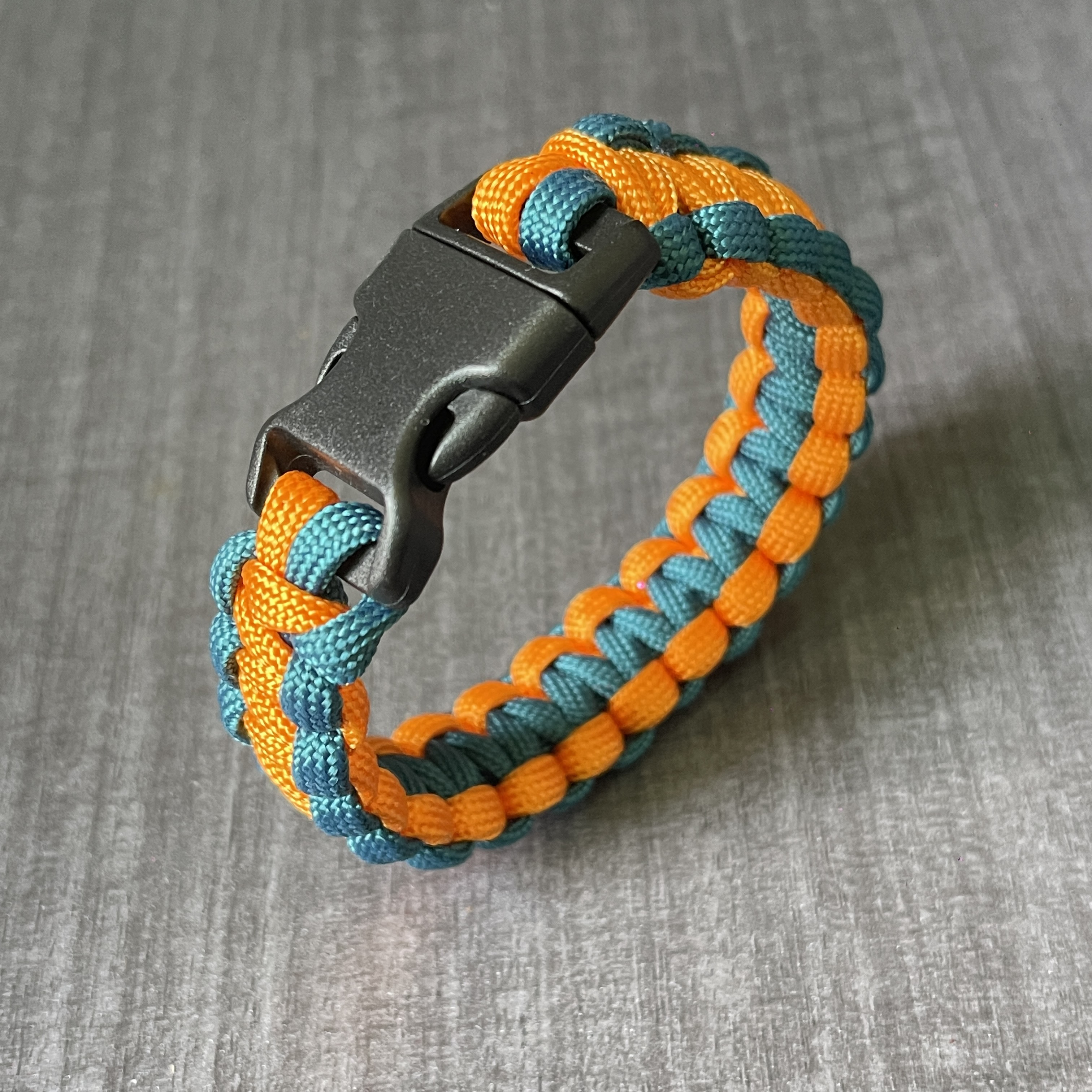 OD Green, Tarheel Blue, and Orange Paracord Bracelet That Will Help People  Who Need It The Most