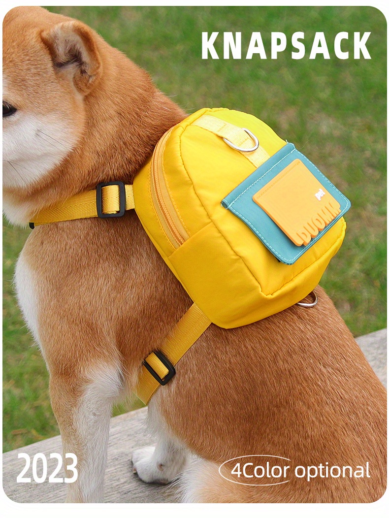 Cute Cartoon Dog Backpack For Small Dogs - Perfect For Outdoor Travel And  Adventures - Pet Supplies - Temu