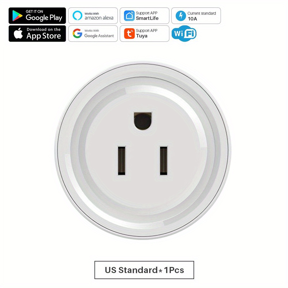 Wifi Smart Plug For Home Automation Tuya Mini Smart Plug Us - Temu