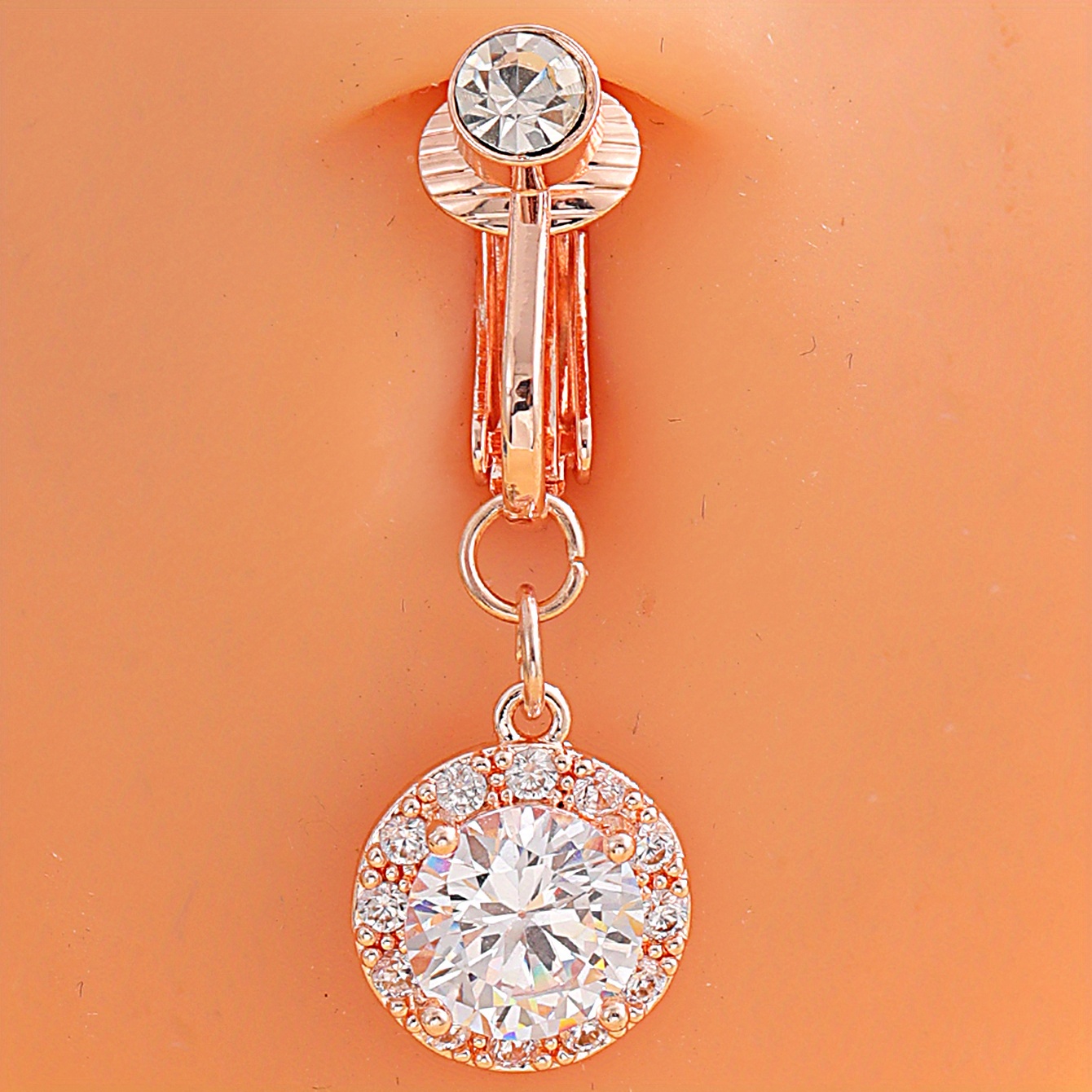 Circle Hook Stainless Steel Navel Belly Ring