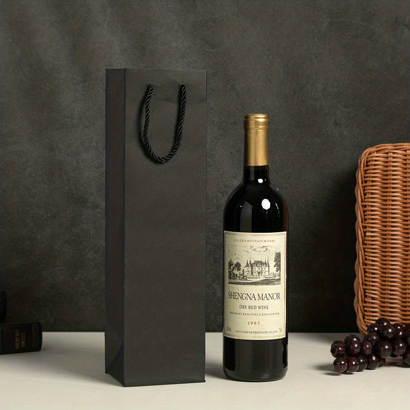 Bolsa Regalo Bolsa Vino Navideña 12 Piezas Bolsa Vino (4 72 - Temu