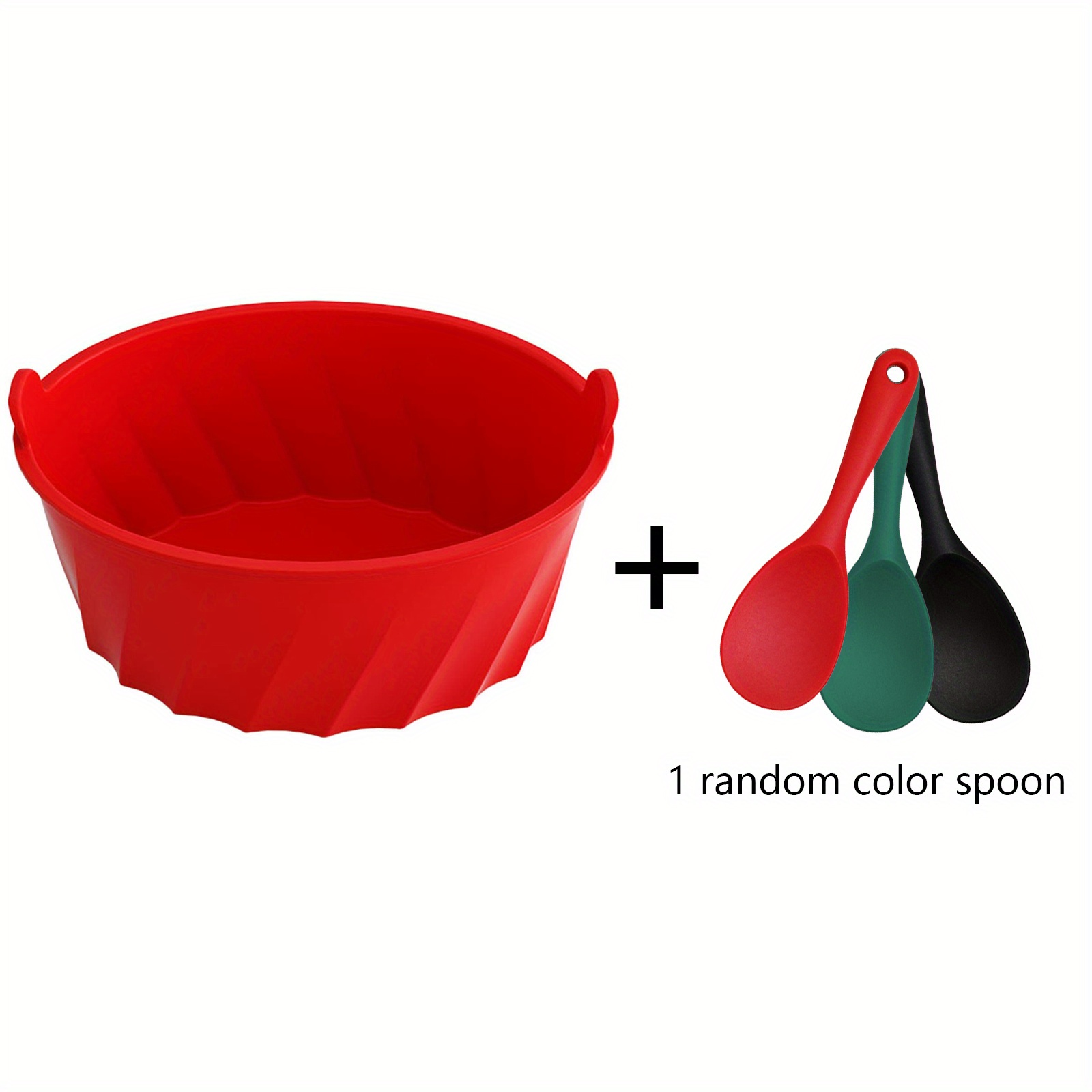 1pc Random Color Silicone Air Fryer Liner,Silicone Air Fryer Tray