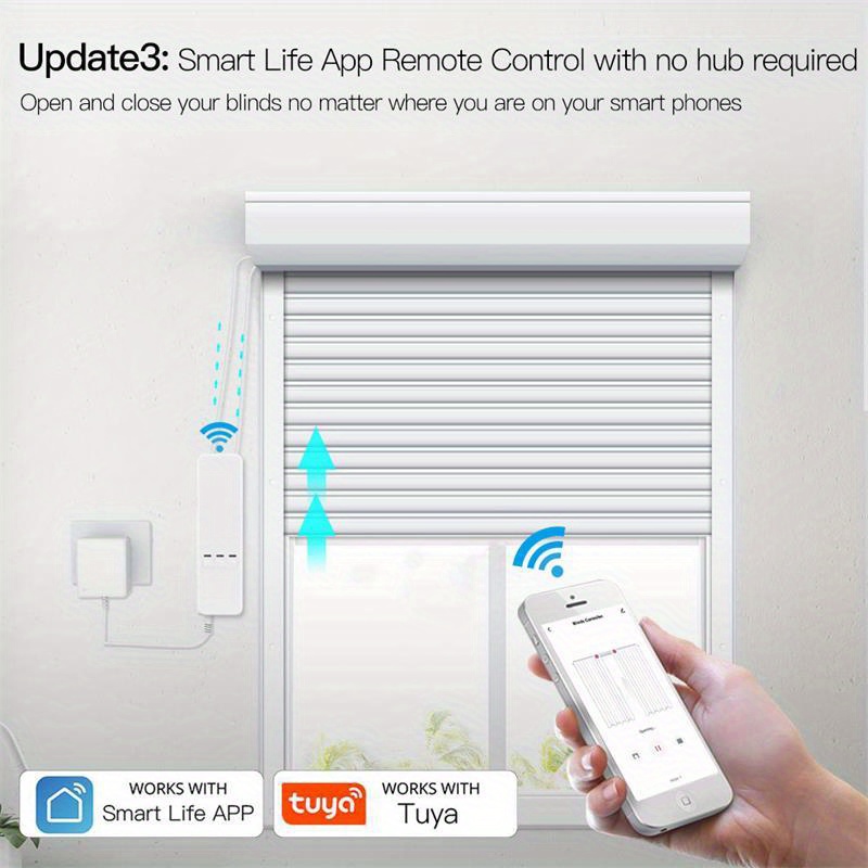 Smart Home Wifi Telecomando Senza Fili Tenda Veneziana - Temu Italy