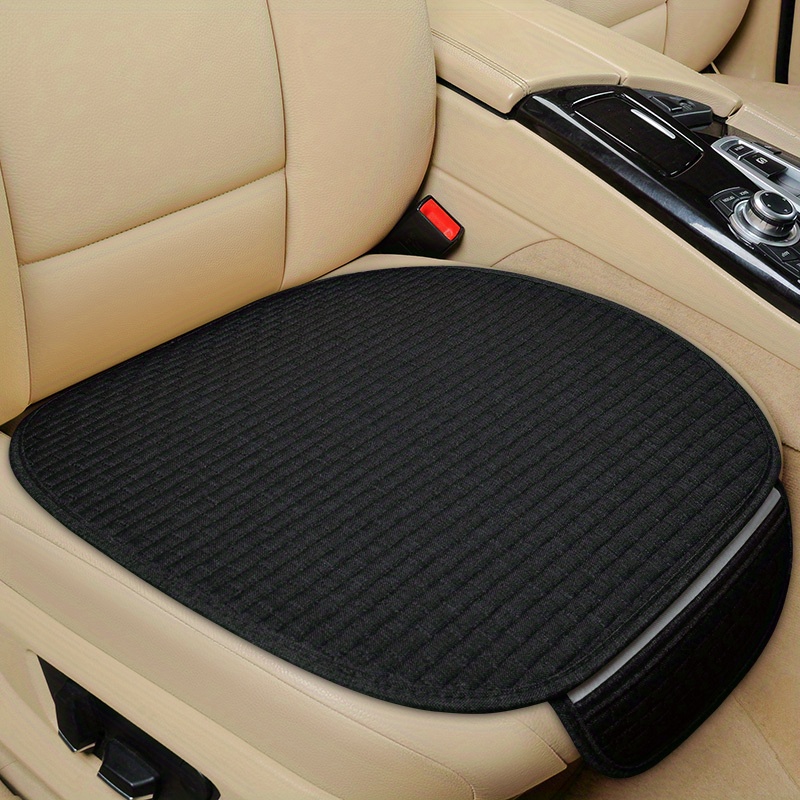 Buy Ozoffer Cotton Linen Car Seat Cushion Front Rear Seat Lined Pad  Preotect Cover - MyDeal