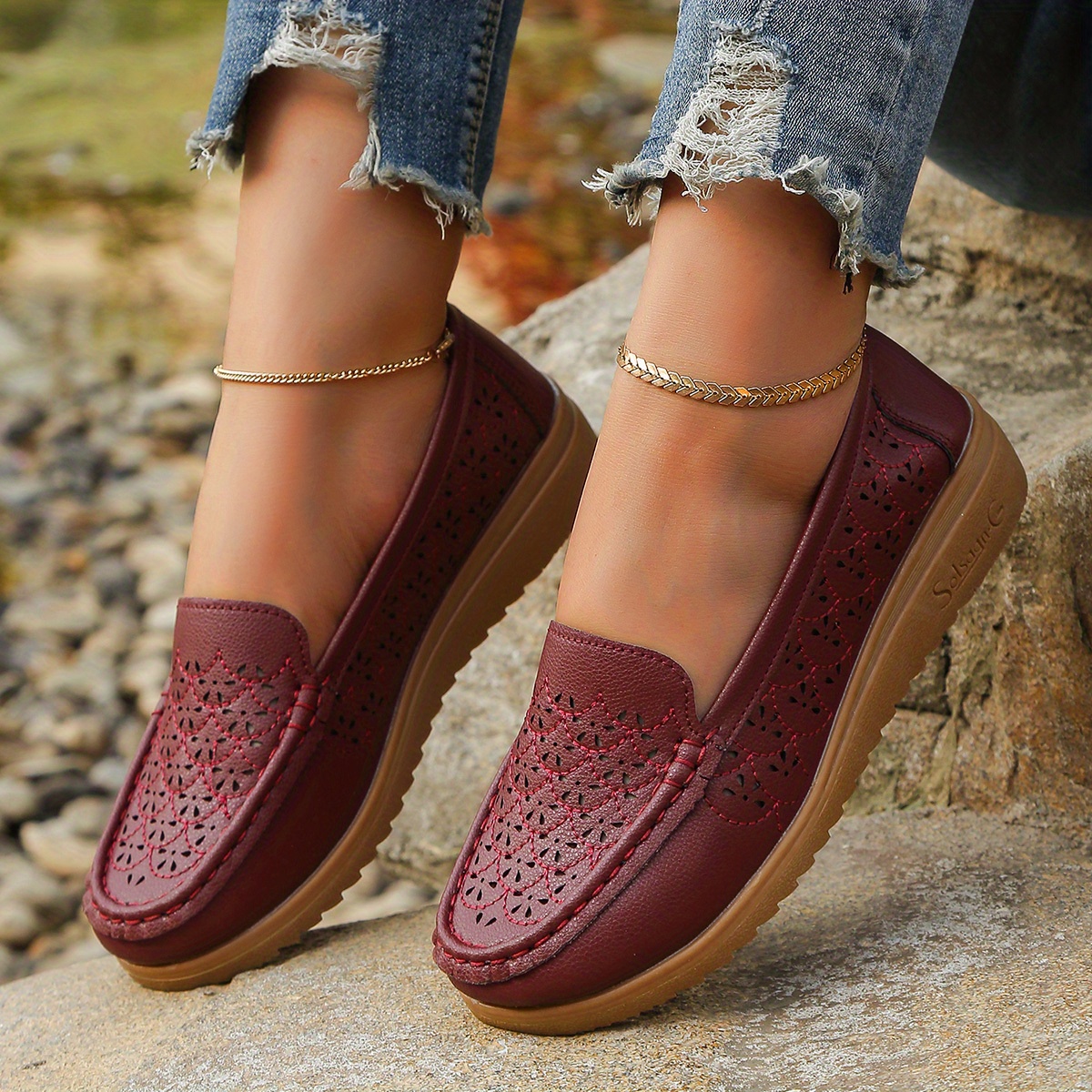 Upper Case Flat Loafer - Shoes