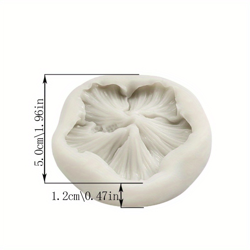 Image of Small Flower Silicone Mold | Reusable Fondant And Chocolate Cake Decoration Molds For Cupcake Tops, Kitchen Baking Tools, Birthday Party Decorations