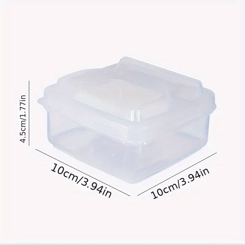 1PCS Butter Cheese Storage Box Portable Refrigerator Fruit