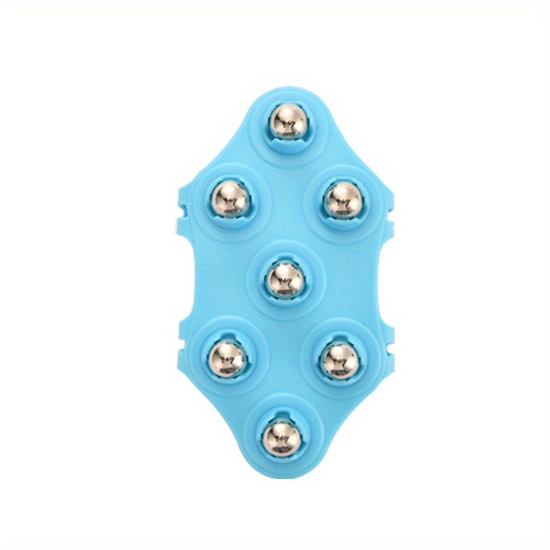 Double Belt Hand Held Roller Ball Massager for Muscle Back Neck Foot Shoulder
