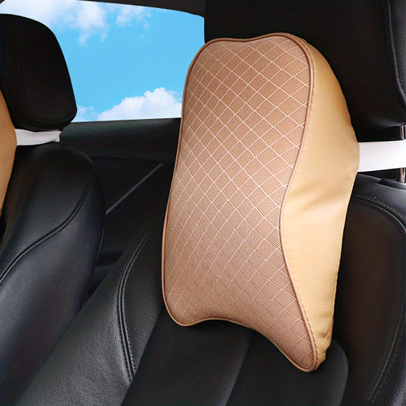 Car Headrest Adjustable Safe Car Seat Pillow for Head and Neck