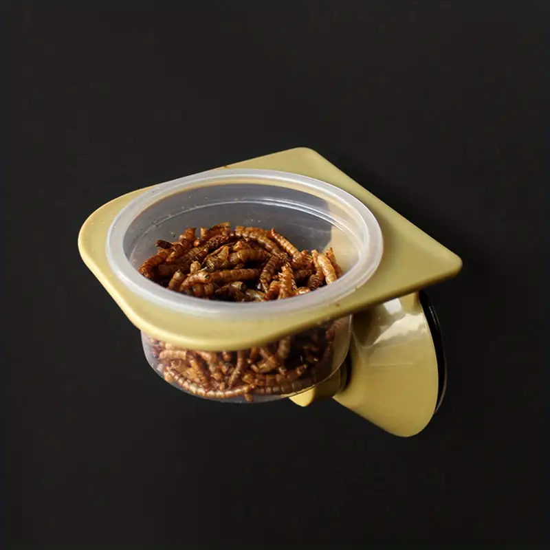 Hanging fixed feeding basin for small pets