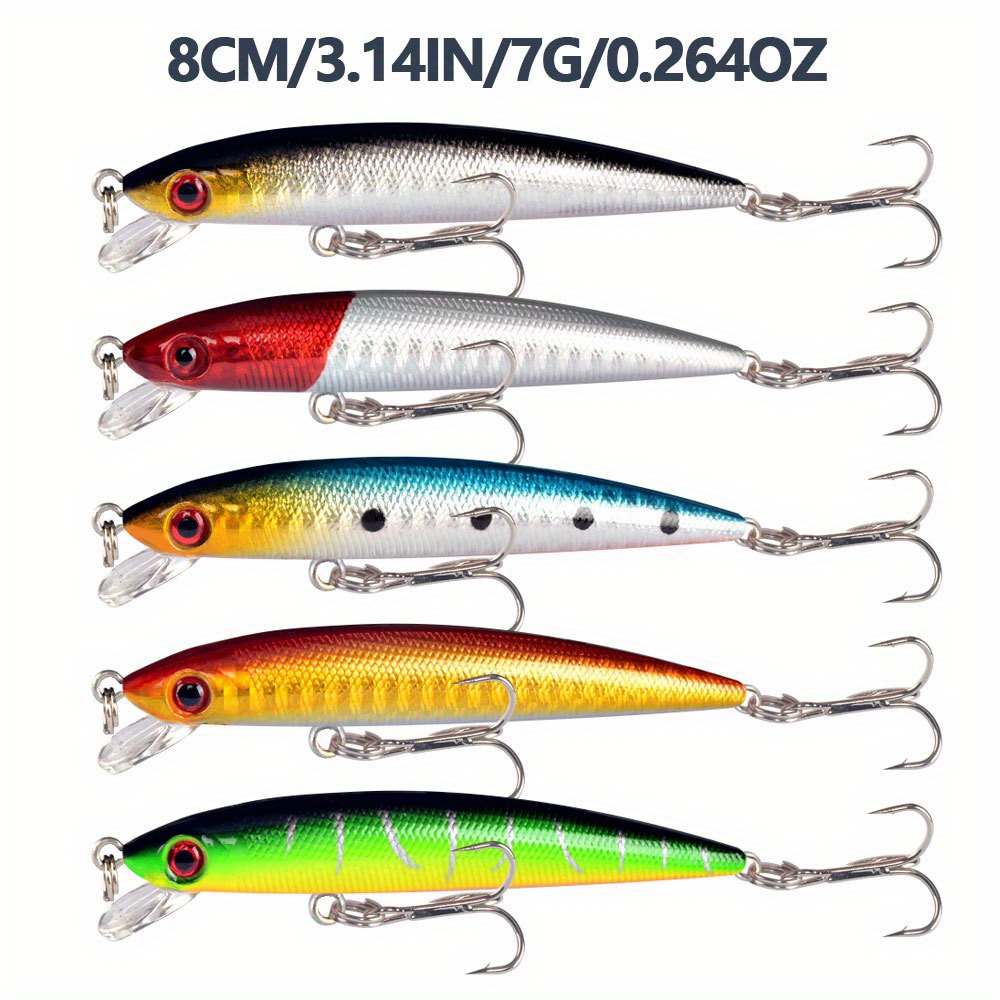 9cm/8g Roadrunner Bionic Lure 10 Colors Available Feather Minnow