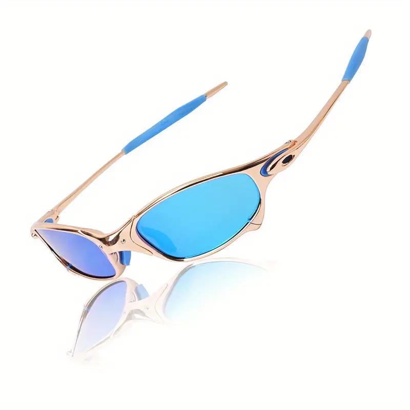 Polarized Metal Frame Sunglasses For Men And Women - Perfect For Outdoor  Activities Like Cycling, Fishing, And Mountaineering - Temu