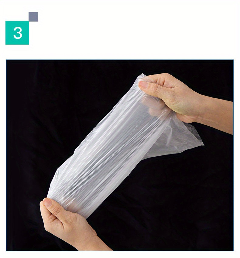 30pcs Reusable Desktop Garbage Bags - Thickened Car Trash Bags with  Transparent Disposable Design