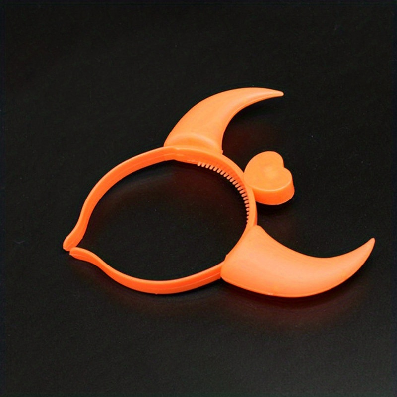 LED Devil Horns Headband Glowing Head Hoop for Halloween Cosplay
