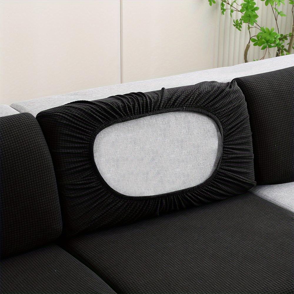 Non Slip Couch Cushion Gripper to Keep Cushions from Black