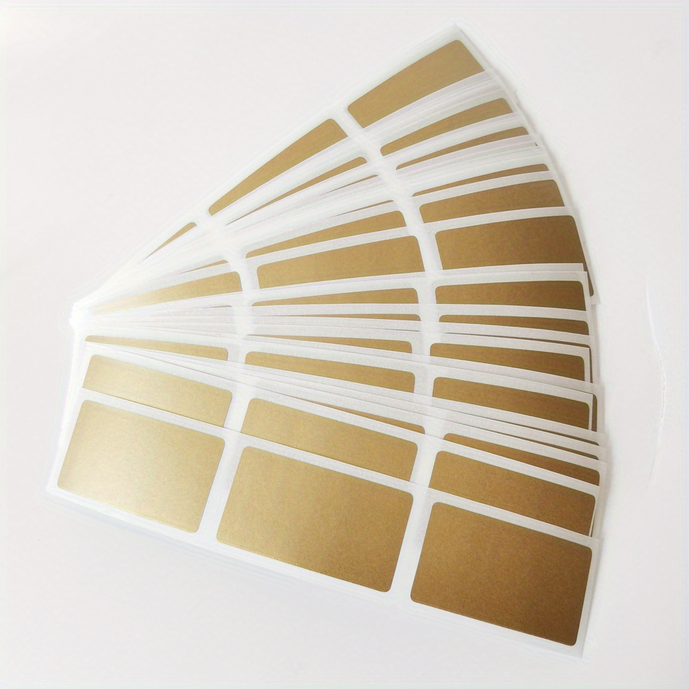 Image of 23*42mm Silvery Scratch Off Sticker For Diy Game Card Coupon 100pcs Per Bag